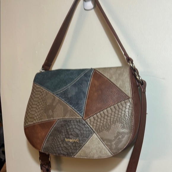 Desigual Multi-Color Patchwork Shoulder Bag - Picture 3 of 3